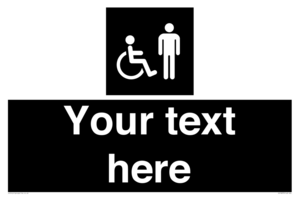 Custom information: black panel disabled and male